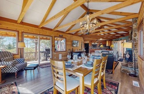 Pine Cove House | Architectural Idyllwild Retreat | Views, Hot Tub, Koi Pond, Dog Friendly