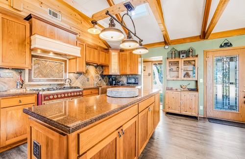 Pine Cove House | Architectural Idyllwild Retreat | Views, Hot Tub, Koi Pond, Dog Friendly