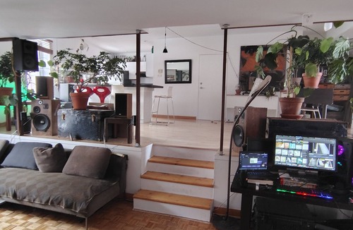 Gay Village Apartment | Architectural Multi,-Level Loft Near Parc La Fontaine + bedrooms