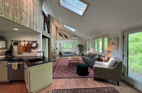 Callicoon Center House | Architectural Gem - Catskill Chalet, hot tub, wraparound deck on 6 acres