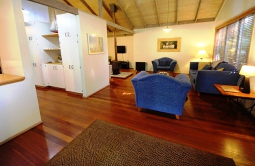 Arakoon Cottage | Architecturally designed beach house with a private covered north facing...