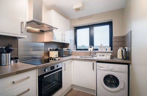 Glasgow Apartment | ArcView: SEC/Hydro 2 bed flat with amazing views & Parking