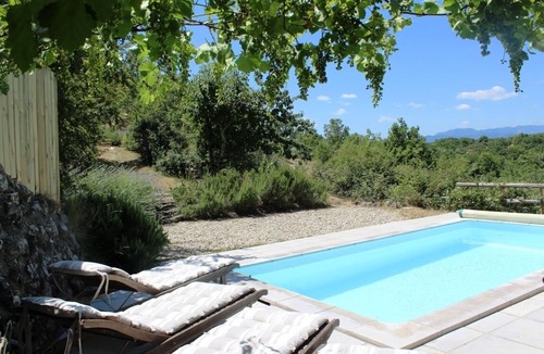 Lussas House | ⭐Ardèche Cottage Private Pool – peaceful, surrounded by nature, panoramic views