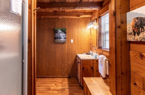Ponca Condo | Arkansas Cabin w/Hot Tub