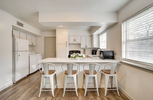 West Arlington House | Arlington Sports & UTA Hub: Private Yard, 2BR/1B