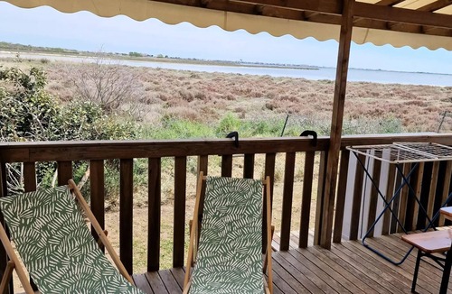 Villeneuve-les-Maguelone House | Arnel Campsite * - Mobile home Key West - View pond - 3 ch - 6 people
