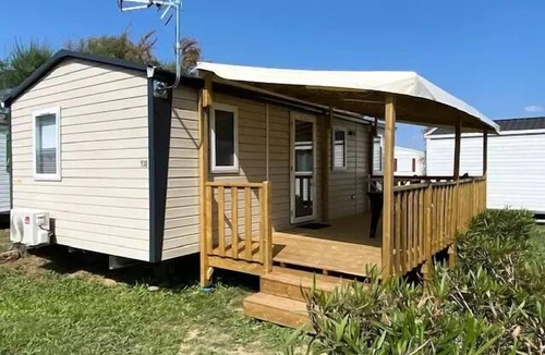 Villeneuve-les-Maguelone House | Arnel Campsite * - Mobil-home Nest Flower - 33m2 - 3 ch- 6 persons