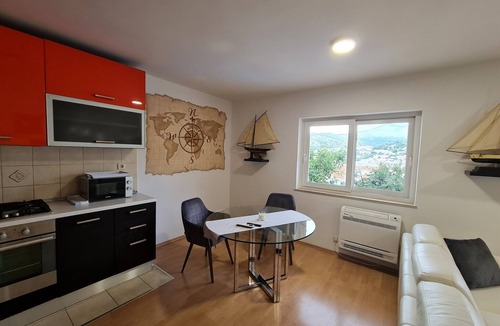 Lapad Apartment | Art Box Dubrovnik - One Bedroom Apartment with Terrace