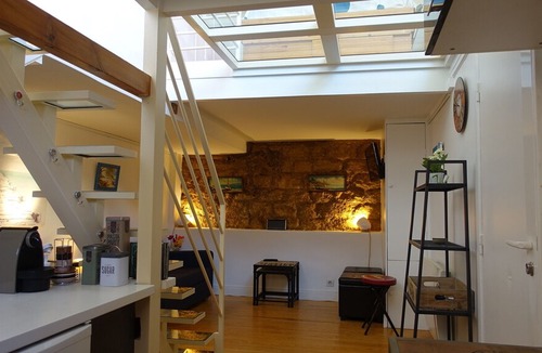 Butte-aux-Cailles Apartment | ARTIST WORKSHOP - DUPLEX 35 m2 - Butte aux cailles