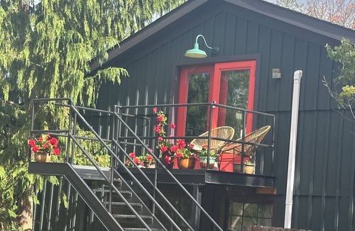 Newfield House | Artistic Barn Apartment w Pool by Treman Park