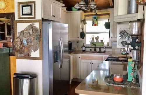 Dickinson House | Artist’s unique, eclectic waterfront home featured in Coast magazine.