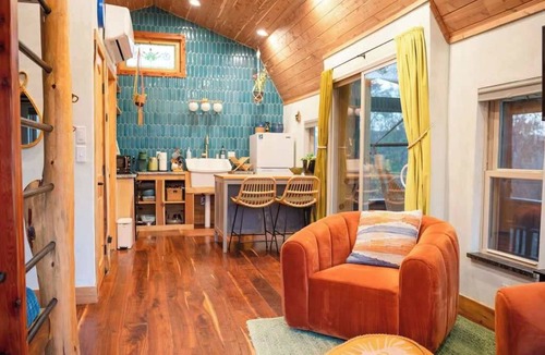 Lupton City Cabin | Artsy Chattanooga Tiny Cabin Next to State Forest
