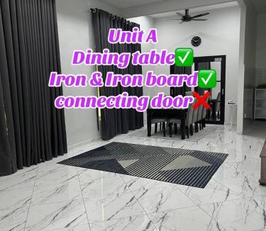 Kuala Terengganu House | Arz Homestay unit A&B