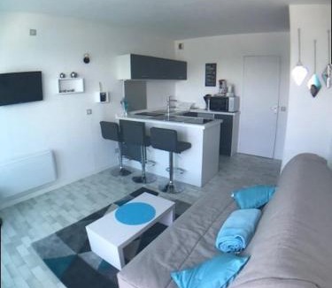 Le Grau-Du-Roi Apartment | AS9578 - Studio cabine vue port avec parking privé