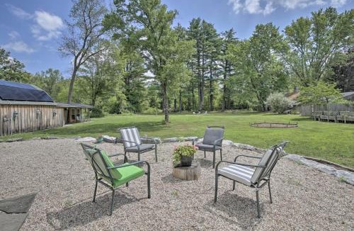 Ashley Falls House | Ashley Falls Home with Fire Pit Hike and Ski!