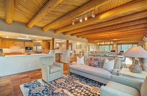 Northeast Santa Fe House | Aspen Crest Retreat | Ski, Trails, Pool Table, Ping Pong
