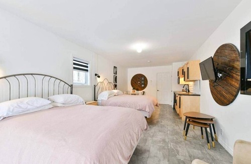 Val-Racine Apartment | Astro 3 – Suite with Two Queen Beds Near Mont-Mégantic