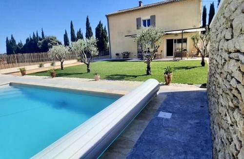 Montaren-et-Saint-Mediers House | At the gates of Uzès, renovated character cottage in large property with swimming pool