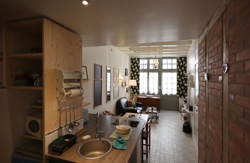 Loches Apartment | At the foot of the royal city, in the pedestrian zone.