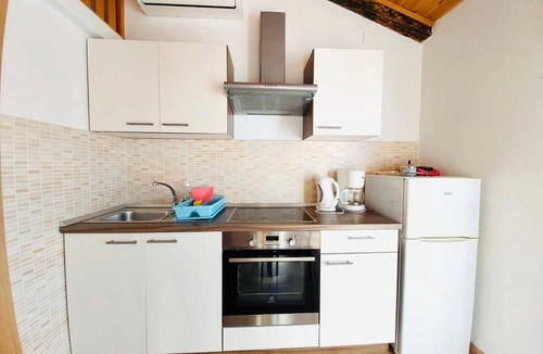 Rab Town Apartment | Attic apartment on two floors with lovely sea view