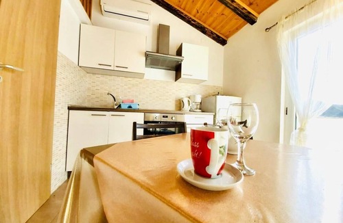 Rab Town Apartment | Attic apartment on two floors with lovely sea view