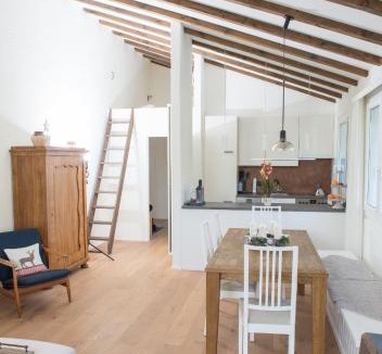 Lenzerheide Apartment | Attic apartment with pool, sauna, and fireplace