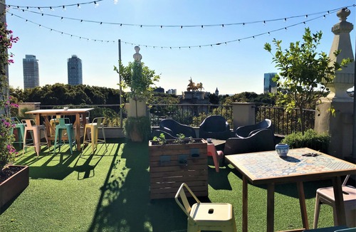 El Parc i la Llacuna del Poblenou Apartment | ATTIC LOST GARDEN - Fantastic shared terrace