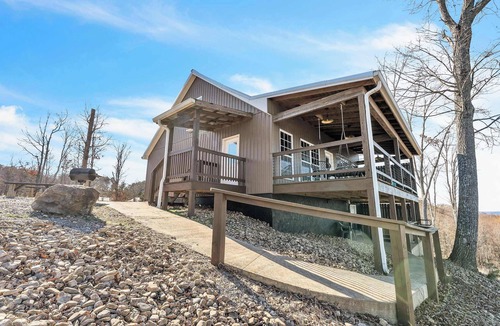 Bryant Cabin | Attitude Adjustment Cabin with hot tub, fire pit, & indoor pool!