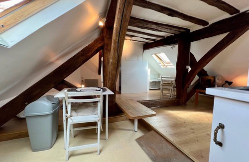 Enfants-Rouges Apartment | ATYPICAL AND CHARMING MARSH LOFT STUDIO FOR 2 PEOPLE