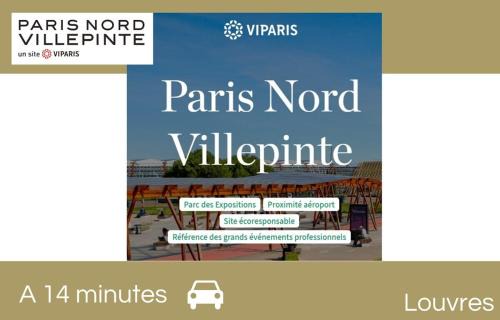 Louvres Apartment | Atypical Appart CDG/Paris/Parc Expo/Astérix