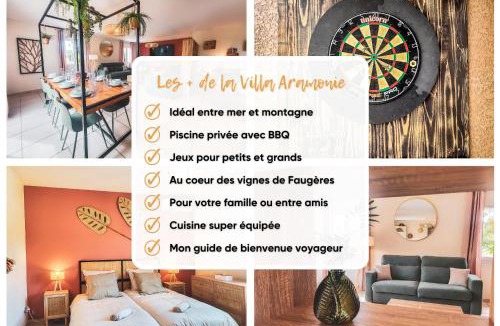 Laurens Villa | Au cœur des vignes, Villa Aramonie, Piscine privée