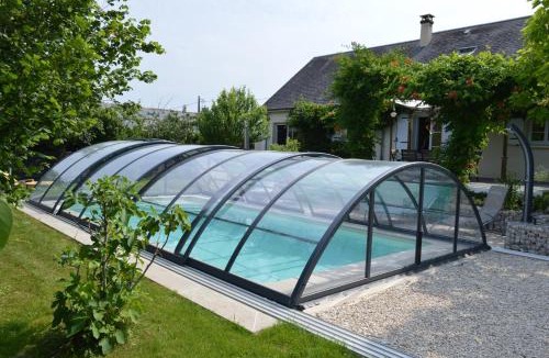 Monteaux Ski Chalet | Au Coeur du Bien-Etre, chalet avec piscine chauffée et couverte, SPA, sauna, massages