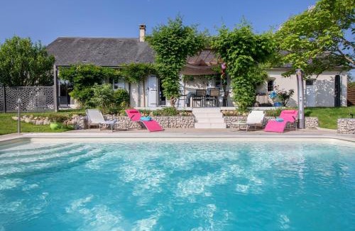 Monteaux Ski Chalet | Au Coeur du Bien-Etre, chalet avec piscine chauffée et couverte, SPA, sauna, massages
