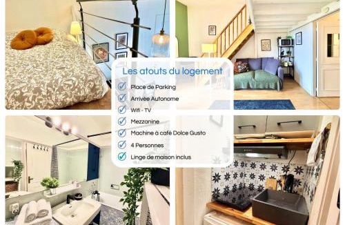 Fer a Cheval Apartment | " Au Fer à Cheval " Mezzanine - Wifi