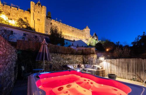 Carcassonne Villa | Au Puits de la Cité - Terrasse Vue Cité - Wifi