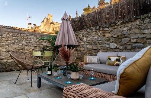Carcassonne Villa | Au Puits de la Cité - Terrasse Vue Cité - Wifi