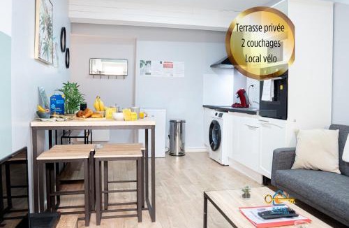 Castelnaudary Apartment | Au soleil levant*terrasse*Local à vélo*oc keys