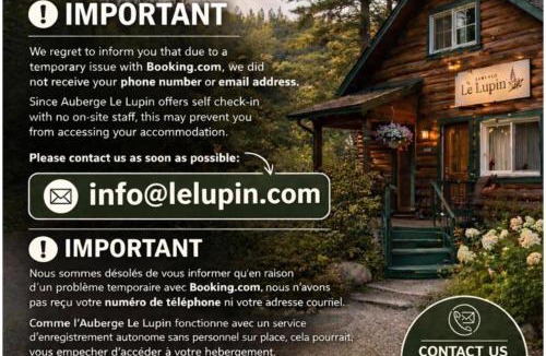 Mont-Tremblant Hotel | Auberge Le Lupin-Self Check-in