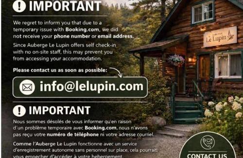 Mont-Tremblant Hotel | Auberge Le Lupin-Self Check-in