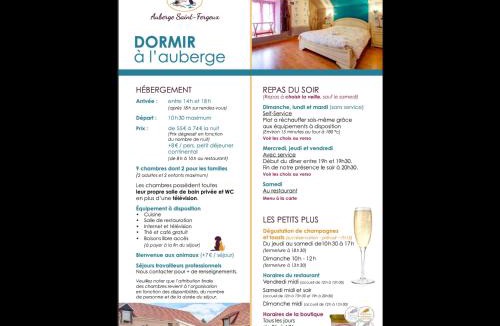 Gionges Hotel | Auberge Saint Fergeux