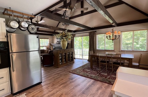 Meredith House | Augusta Woods - In-ground pool, peaceful setting, tasteful décor