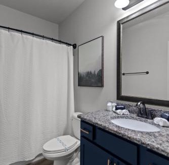 Shreveport House | Aurora Haven - TV in each room