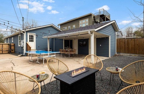 McKinley Heights House | Austin East Side Charmer: 3BR, Firepit, Outdoor Fun