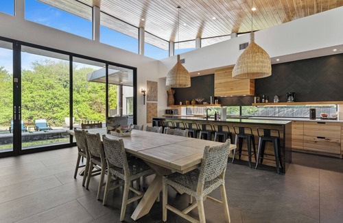 Parker Lane House | Austin Grove Pool, Fire Pit & Forest Views