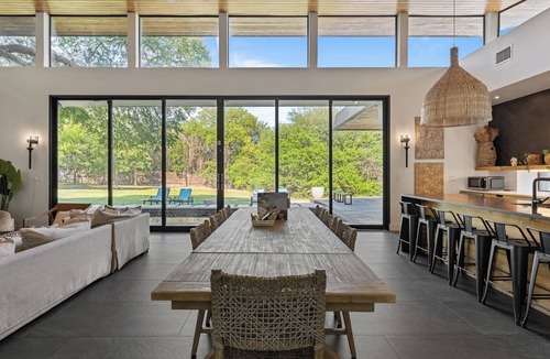 Parker Lane House | Austin Grove Pool, Fire Pit & Forest Views