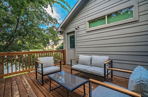 Foster Heights House | Austin Retreat Hot Tub & Relaxing Patio
