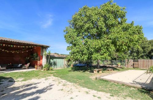 Saint-Laurent-La-Vernede House | Authentic Country House with pool near Uzes