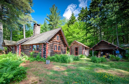 Indian Lake Cabin | Authentic Adirondack Experience Lakeside Log Cabins