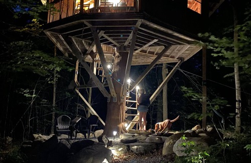 Meacham Apartment | Authentic Adirondack, Magical Experience!