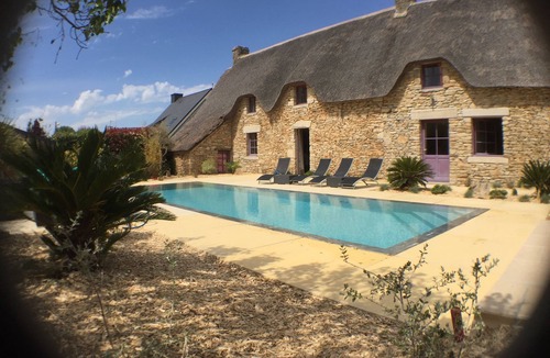 Guerande House | Authentic charming cottage with heated swimming-pool close La Baule